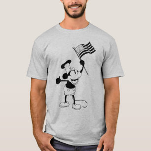 Stoomboot Willie Amerikaanse vlag T-shirt
