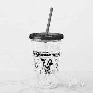 Stoomboot Willie-beker  Acryl Drinkbeker