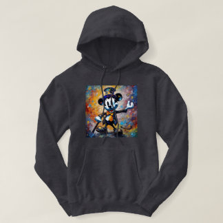 Stoomboot Willie Generative Art Hoodie