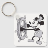 Stoomboot Willie Mickey Sleutelhanger (Voorkant)