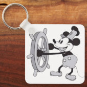 Stoomboot Willie Mickey Sleutelhanger (Voorkant)