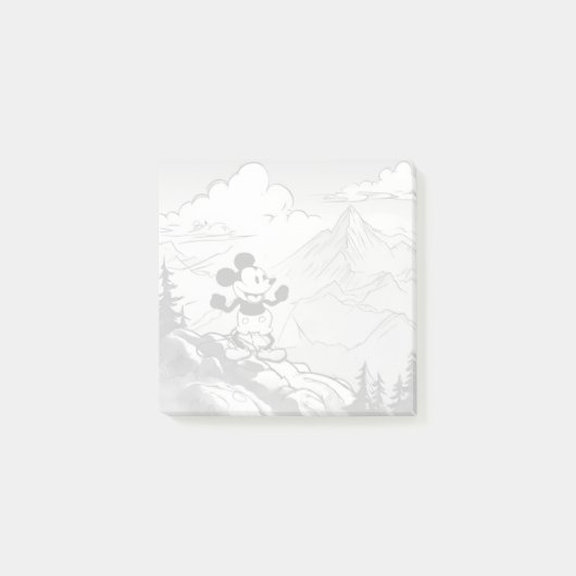 Stoomboot Willie Mountain Wandelen Post-it® Notes (Voorkant)