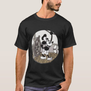 Stoomboot Willie Original Funny MOUSE CARTOON T-shirt