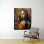 Stoomcyborg MONA LISA Wandkleed (In situ)