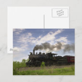 Stoomengine #40 briefkaart (Voorkant / Achterkant)