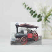 Stoomengine Briefkaart (Staand voorkant)