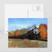 Stoomengine Briefkaart (Voorkant / Achterkant)