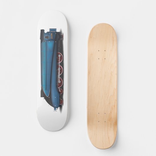 Stoomengine Persoonlijk Skateboard (Voorkant)