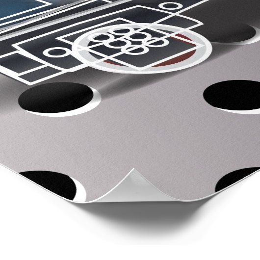 Stoomengine Poster (Hoek)