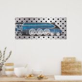 Stoomengine Poster (Keuken)