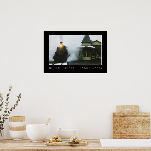 Stoomengine Poster (Keuken)