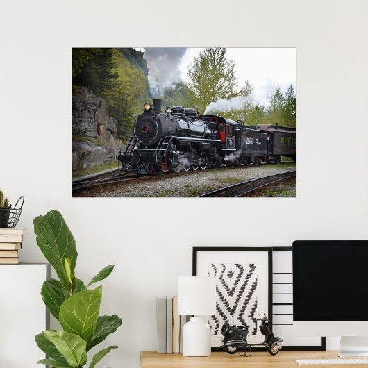 Stoomengine Poster (Thuiskantoor)