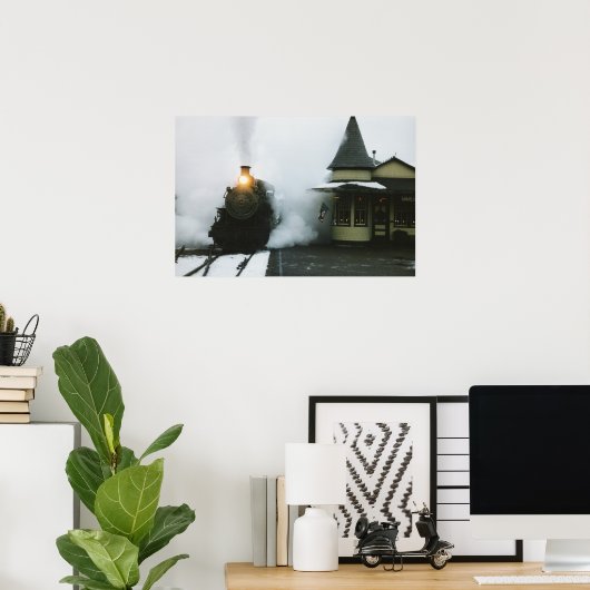 Stoomengine Poster (Thuiskantoor)