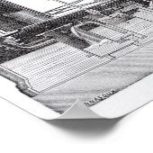 Stoomengine Poster (Hoek)