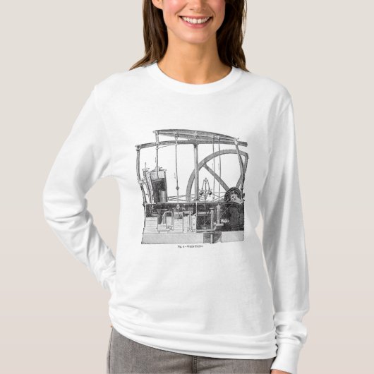 Stoomengine T-shirt (Voorkant)