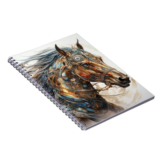 Stoomfantasiepaard Notitieboek (Rechterzijde)