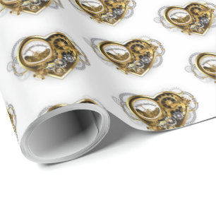 Stoomhart met een Manometer Cadeaupapier