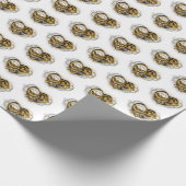 Stoomhart met een Manometer Cadeaupapier (Hoek)