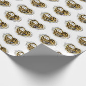 Stoomhart met een Manometer Cadeaupapier (Hoek)