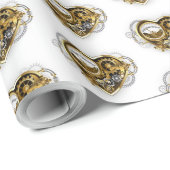 Stoomhart met een Manometer Cadeaupapier (Rol Hoek)