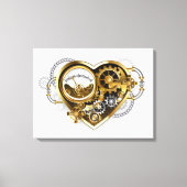 Stoomhart met een Manometer Canvas Afdruk (Voorkant)