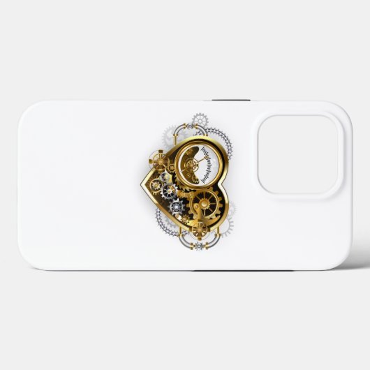 Stoomhart met een manometer Case-Mate iPhone case (Achterkant (horizontaal))