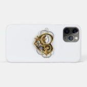 Stoomhart met een Manometer Case-Mate iPhone Case (Achterkant (horizontaal))