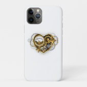 Stoomhart met een Manometer Case-Mate iPhone Case (Achterkant)