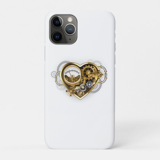 Stoomhart met een Manometer Case-Mate iPhone Case (Achterkant)