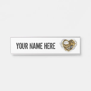 Stoomhart met een Manometer Deurbordje