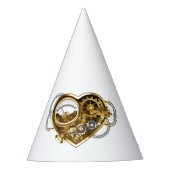 Stoomhart met een Manometer Feesthoedjes (Voorkant)