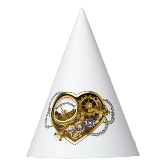 Stoomhart met een Manometer Feesthoedjes (Voorkant)