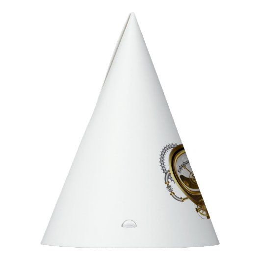 Stoomhart met een Manometer Feesthoedjes (Links)