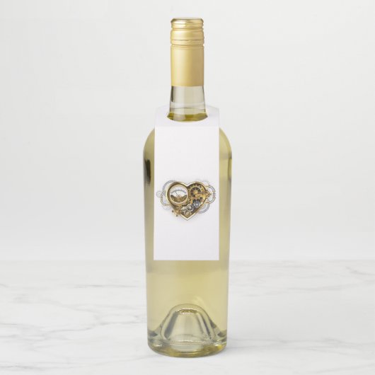 Stoomhart met een Manometer Flessenhanger (Op fles)