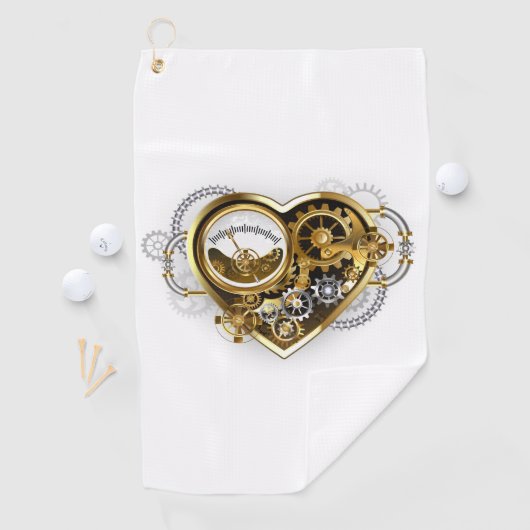 Stoomhart met een Manometer Golfhanddoek (Insitu)