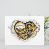 Stoomhart met een Manometer Kaart (Staand voorkant)