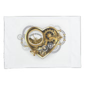 Stoomhart met een Manometer Kussensloop (Voorkant-Rechts)