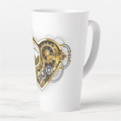 Stoomhart met een Manometer Latte Mok (Rechterhoek)