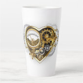 Stoomhart met een Manometer Latte Mok (Voorkant)