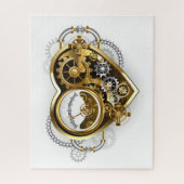 Stoomhart met een Manometer Legpuzzel (Verticaal)