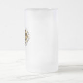 Stoomhart met een Manometer Matglas Bierpul (Center)