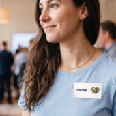 Stoomhart met een Manometer Naambadge