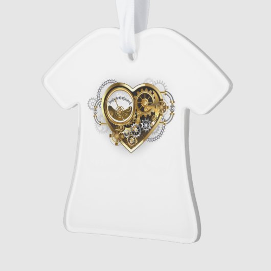 Stoomhart met een Manometer Ornament (voorkant)