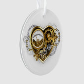 Stoomhart met een Manometer Ornament (voorkant)