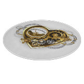 Stoomhart met een Manometer Snijplank (Hoek)