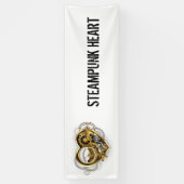 Stoomhart met een manometer spandoek (Verticaal)