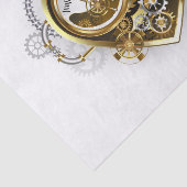 Stoomhart met een manometer tissuepapier (Detail)