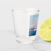 Stoomjacht SY Vanduara 1906 Shot Glas (Links)