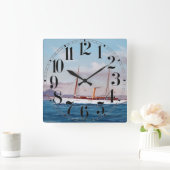 Stoomjacht SY Vanduara 1906 Vierkante Klok (Huis)