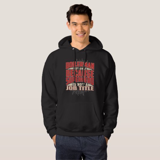 Stoomketelheld Hoodie (Voorkant volledig)